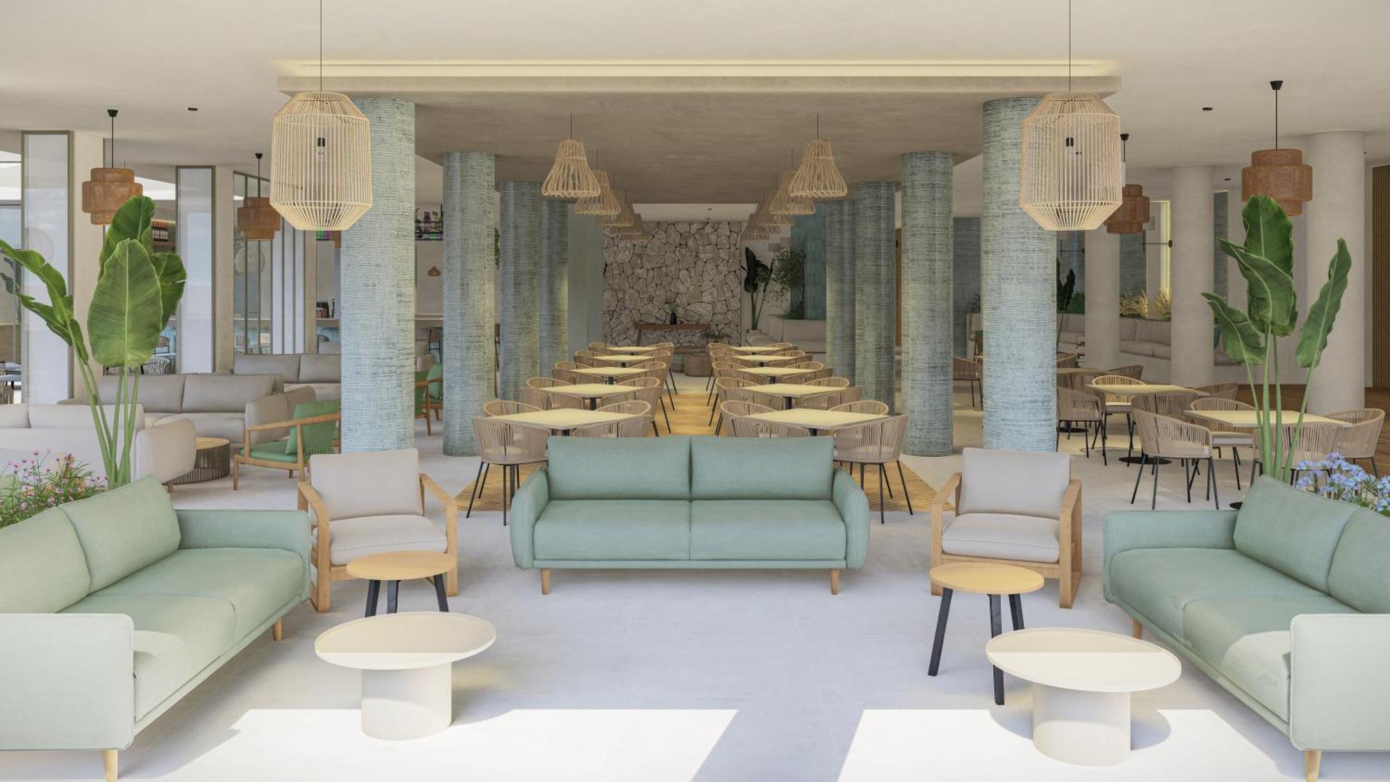 Universal Hotel Romantica Colonia de Sant Jordi Bagian luar foto