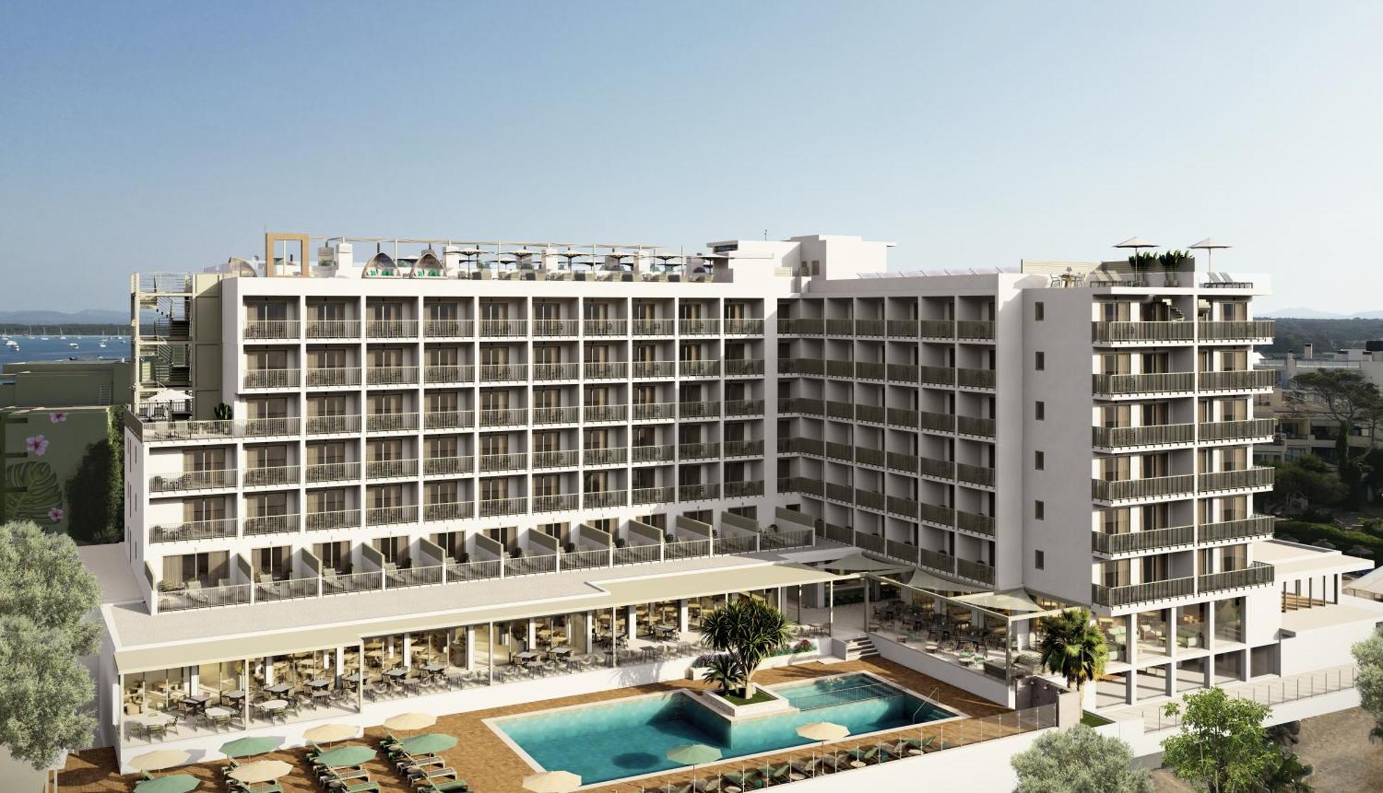 Universal Hotel Romantica Colonia de Sant Jordi Bagian luar foto