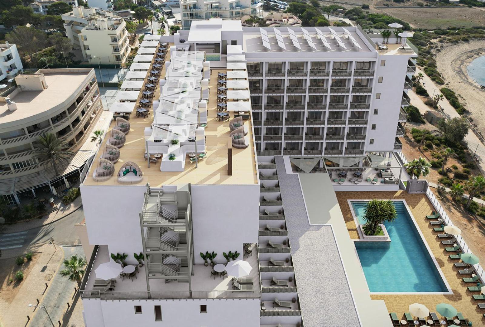 Universal Hotel Romantica Colonia de Sant Jordi Bagian luar foto