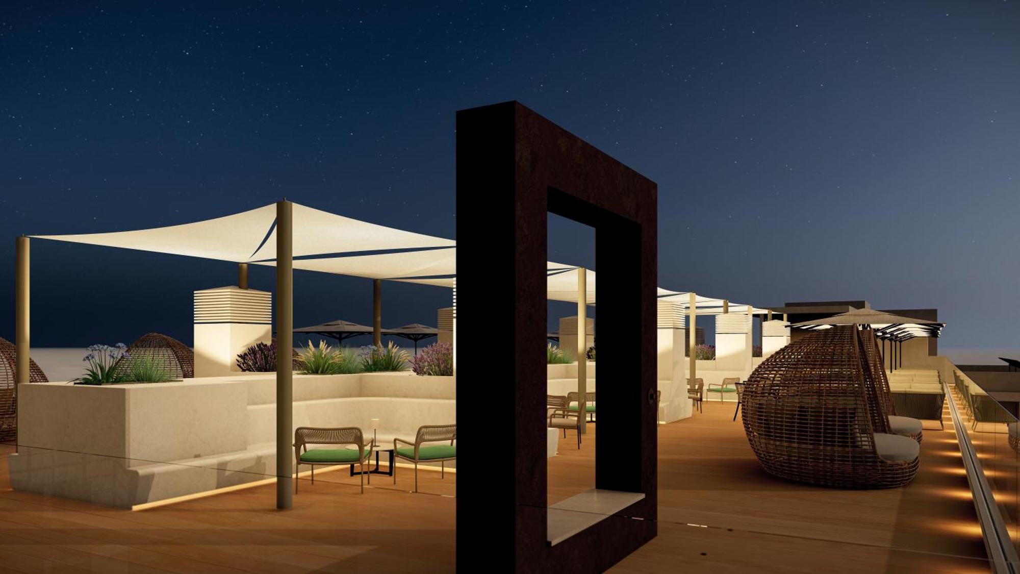 Universal Hotel Romantica Colonia de Sant Jordi Bagian luar foto